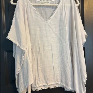 Elegant White Women's Top